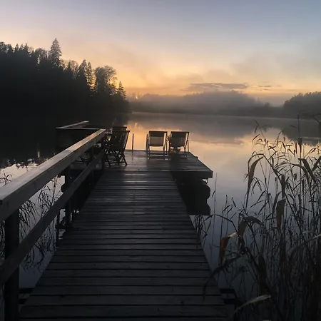 Historic Lakeside Villa Near Helsinki