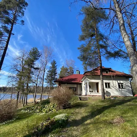 Historic Lakeside Villa Near Helsinki *